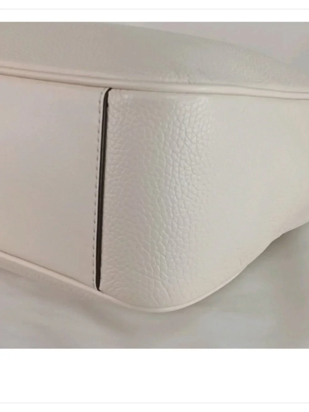 Michael Kors Nayla Medium Shoulder Bag Pebbled Leather Light Cream *BAG ONLY*